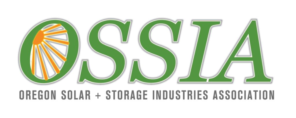 OSSIA. An Oregon Solar and Storage Industries Association.